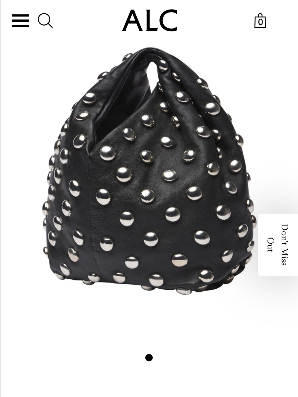 A.L.C. Simmons Studded Bag
